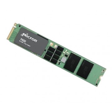 Micron 7450 Pro 960GB Gen4 NVMe Enterprise SSD M.2 5000/1400 MB/s R/W 520K/82K IOPS 1700TBW 1DWPD 2M hrs MTTF Server Data Centre 5yrs