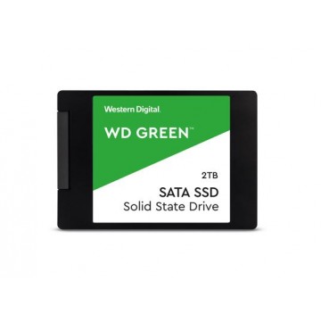 Western Digital WD Green 2TB 2.5' SSD SATA 545R/430W MB/s 80TBW 3D NAND 7mm 3 Years Warranty