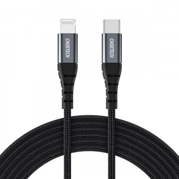 CHOETECH IP0039 USB-C To Lightning Apple MFi Certified Cable For iPhone 1.2M