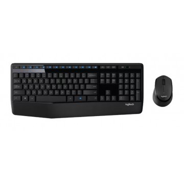 Logitech MK345N Wireless Keyboard & Mouse Combo Full Size 12 Media Key Long Battery Life Comfortable (NEW!!)