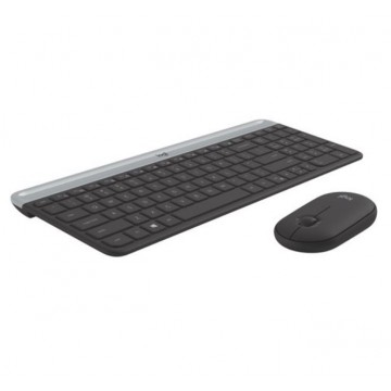 Logitech MK470 Slim Wireless Keyboard and Mouse Combo - Graphite