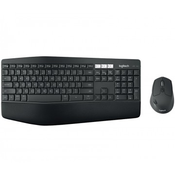 Logitech MK850 Wireless Desktop Keyboard Mouse Combo 3 year battery Incurve keys Low profile Cushioned palm rest ~920-002510 KBLT-MK710 KBLT-MX800