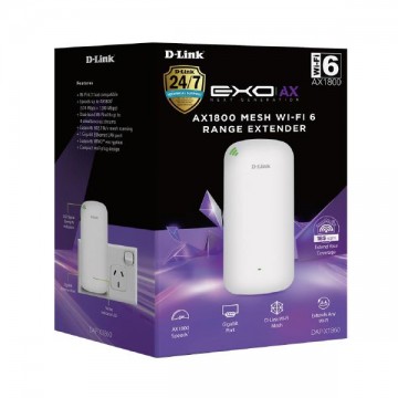 D-Link AX1800 Wi-Fi 6 EXO Mesh Range Extender