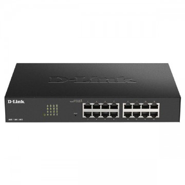 D-Link 16-Port Gigabit Smart Managed Switch with 16 Mbps Ports