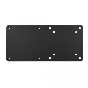 Brateck Vesa Compatible NUC mounting bracket, up to 3kg, Black colour, Steel Material,