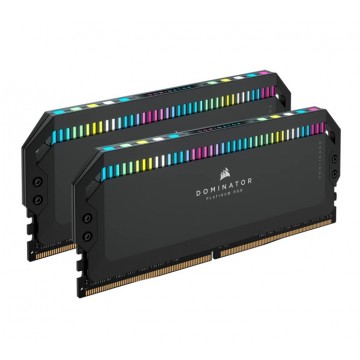 Corsair Dominator Platinum RGB 64GB (4x16GB) DDR5 UDIMM 6600Mhz C32 1.1V Black Desktop PC Gaming Memory