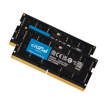 Crucial 96GB (2x48GB) DDR5 SODIMM 5600MHz CL46 Notebook Laptop Memory