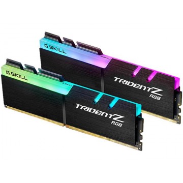 G.SKILL F4-3200C16D-16GTZRX 16GB (2 x 8GB)/ PC4-25600 / DDR4 3200 Mhz/ Timings 16-18-18-38/ Voltage 1.35V/  Trident Z RGB