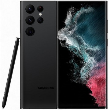 Samsung Galaxy S22 Ultra 5G 512GB - Phantom Black (SM-S908EZKFATS)*AU STOCK*, 6.8',Quad HD+,120Hz,12GB/512GB,108MP/40MP,IP68,Single SIM + eSIM,5000mAh