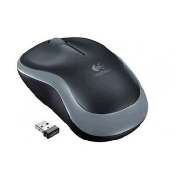 Logitech M185 Wireless Mouse Nano Receiver Grey 1-year battery life Logitech Advanced 2.4 GHz wireless connectivity