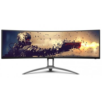 AOC AG493UCX2 49" UltraWide Dual QHD 5K Adaptive-Sync 165Hz 1ms Curved Gaming Monitor