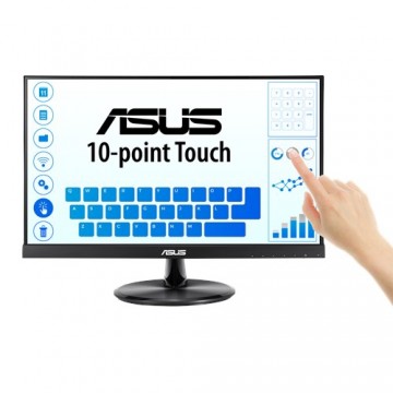 ASUS VT229H 21.5' Touch Monitor Full HD (1920x1080), 10-point Touch, IPS, 178° View, Frameless, 1.5W*2 Speakers