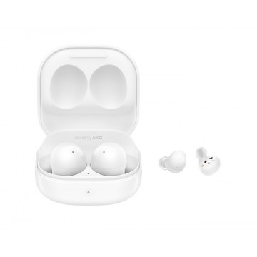 Samsung Galaxy Buds2 - White (SM-R177NZWAASA), Active Noise Cancellation,Comfort Fit, 2-Way Speaker, 360 Audio, Dolby Atmos, 61mAh, 1YR