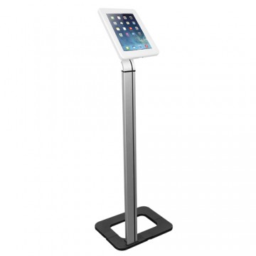 Brateck Anti-theft Tablet Kiosk Floor Stand with Aluminum Base Fit Screen Size  9.7'-10.1'
