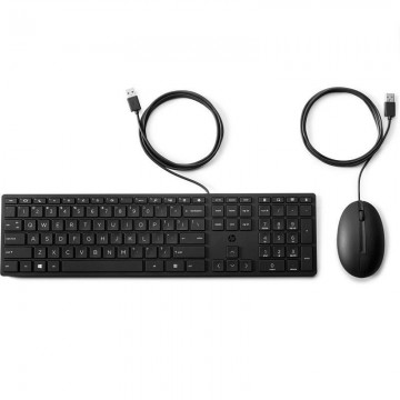 HP Wired Desktop 320MK Keyboard & Mouse Combo