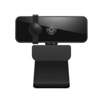 LENOVO Essential FHD Webcam - 1080P, 2 Stereo Dual-Microphone,  2 Megapixel CMOS, Plug-and-Play, USB Connectivity, 1.8m cable, Supports Tripod