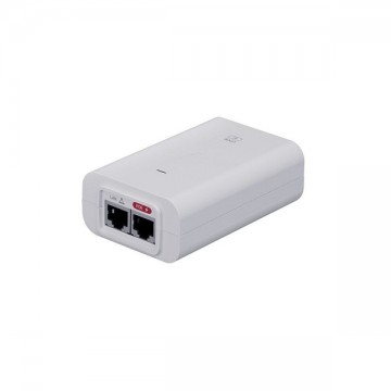 Ubiquiti Networks 802.3AF, 48VDC-0.32A Gigabit PoE Adapter - White
