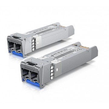 Ubiquiti UFiber SFP+ Single-Mode Fiber Module, 10 Gbps, 10km Distance, 2-pack