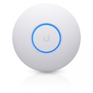 Ubiquiti UniFi AC Pro V2 Indoor & Outdoor AP, 2.4GHz @ 450Mbps, 5GHz @ 1300Mbps, 1750Mbps Total, Range Up 122m | POE Adapter Included, 2Yr Warr
