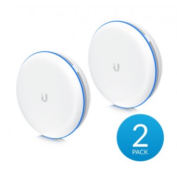 Ubiquiti UniFi Building-to-Building Bridge - 60 GHz wireless bridge with a 10 Gbps SFP+ interface - Pack of 2x - Complete PtP Link
