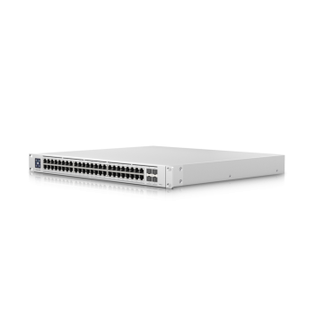 Ubiquiti Switch Enterprise 48-port PoE+ 48x2.5GbE Ports, Ideal For Wi-Fi 6 AP, 4x 10g SFP+ Ports For Uplinks, Managed Layer 3 Switch (720W)
