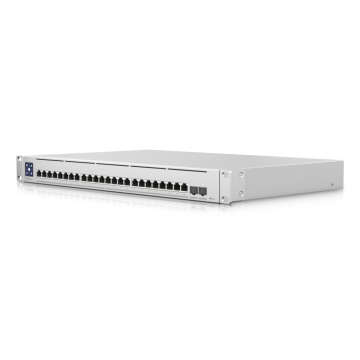 Ubiquiti Switch Enterprise 24-port Switch 24x10GbE Ports, 2x 25G SFP28 Ports For Uplinks, Managed Layer 3 Switch
