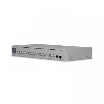 Ubiquiti UniFi Network,Pro Max 16 Switch,16-port, Layer 3 Etherlighting, 2.5 GbE, Power Supply 5V, 25W, Versatile Mounting Options.2Yr Warr Promo