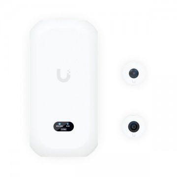 Ubiquiti Camera AI Theta, 8MP Wide Angle Lens (97.5˚ H), 12MP Fisheye 360˚ Lens, Colour LCM Display For Device Status Monitoring