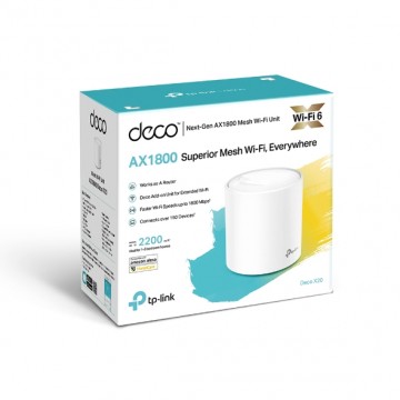 TP-Link Deco X20 AX1800 Whole Home Mesh Wi-Fi System - 1-Pack
