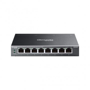 TP-Link ES208GP Omada 8-Port Gigabit Easy Managed Switch with 8-Port PoE+