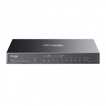 TP-Link ES210GP Omada 10-Port Gigabit Easy Managed Switch with 8-Port PoE+