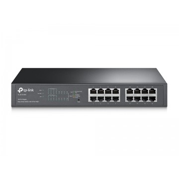 TP-Link TL-SG1016PE 16 Port Gigabit Easy Smart Switch with 8 Port PoE+