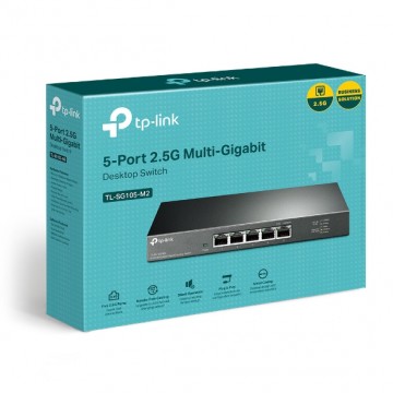 TP-Link TL-SG105-M2 5-Port 2.5G Unmanaged Desktop Switch
