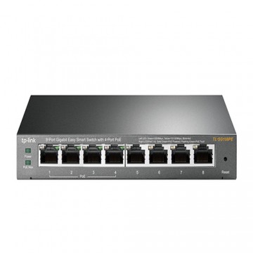 TP-Link TL-SG108PE 8-Port Gigabit Easy Smart Switch with 4-Port PoE