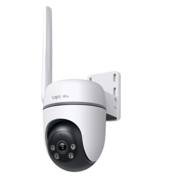 TP-Link TC40GW Outdoor Pan/Tilt 4G LTE Camera, 1080p (1920x1080), 4G LTE, 1 × External Antenna, 1 × PoE Port, Horizontal 360º