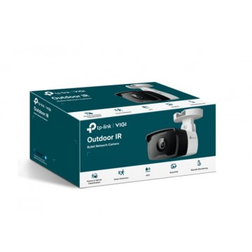 TP-Link VIGI 4MP C340I(6mm) Outdoor IR Bullet Network Camera,6mm Lens, Smart Detection, 2YW (LD)