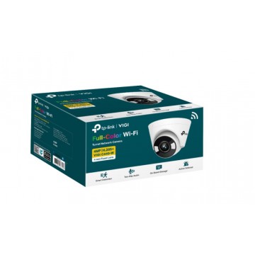 TP-Link VIGI C440-W(4mm) 4MP Full-Colour Wi-Fi Turret Network Camera,4mm Lens, Smart Detection, 2YW (LD)