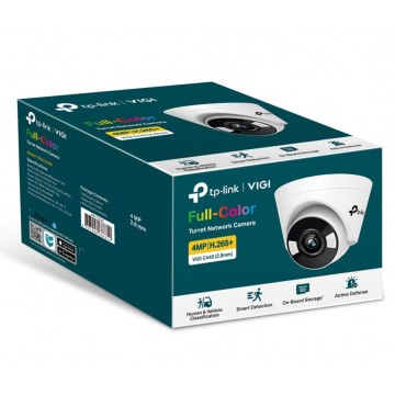 TP-Link VIGI C450(2.8mm) 5MP  Full-Colour Turret Network Camera 2.8mm Lens, Smart Detection, 2YW