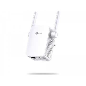 TP-Link TL-WA855RE N300 300Mbps Wi-Fi Range Extender Repeater Access Point 1Gpbs LAN 802.11bgn 2xExternal Antennas Mini Size MIMO Tech Tether App
