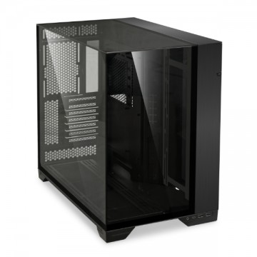 Lian Li O11 VISION Three Side Tempered Glass E-ATX Case - Black Edition