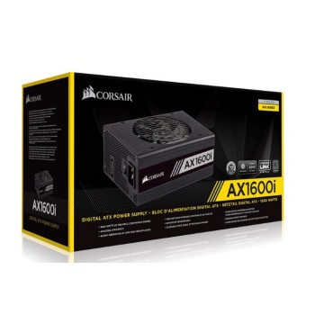 Corsair 1600W AX 80+ Titanium Digital Fully Modular 140mm FAN, ATX Power Supply, PSU, 10 Years Warranty.