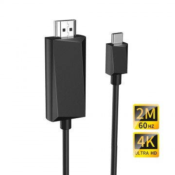Choetech CH0020 4K 60Hz USB-C to HDMI Cable 2M Black