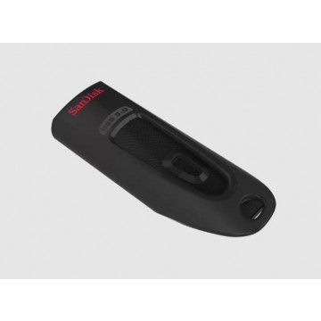 SanDisk Ultra USB 3.0 Flash Drive, CZ48 512GB, USB3.0, Black, stylish sleek design, 5Y warranty