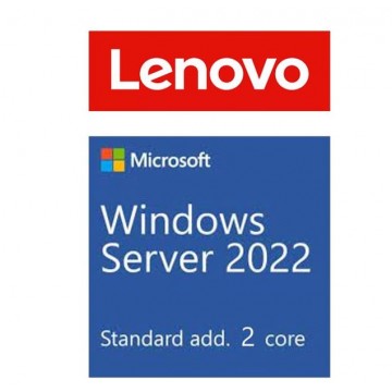 LENOVO Windows Server 2022 Standard Additional License (2 core) (No Media/Key) (Reseller POS Only  ST50 / ST250 / SR250 / ST550 / SR530 / SR550 / SR65