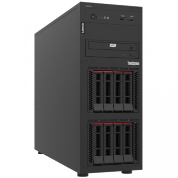 LENOVO ThinkSystem ST250 V3, 1x Intel Xeon E-2488 8C 3.2GHz 95W, SFF, 16GB DDR5, SW RD, 1x 800W, XClarity Controller2