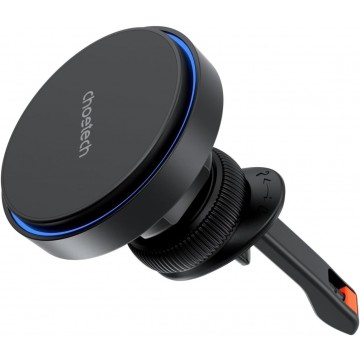 Choetech T205-F 15W Magnetic car charger holder with LED light ( PC housing)