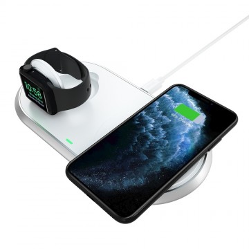 Choetech T317 2-in-1 Dual Wireless Charging Pad