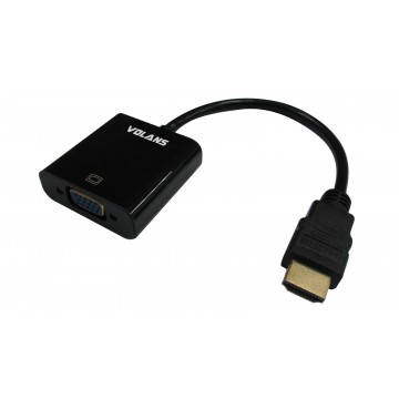 Volans HDMI to VGA Male to Female Converter - No Audio (VL-HMVG-NA)