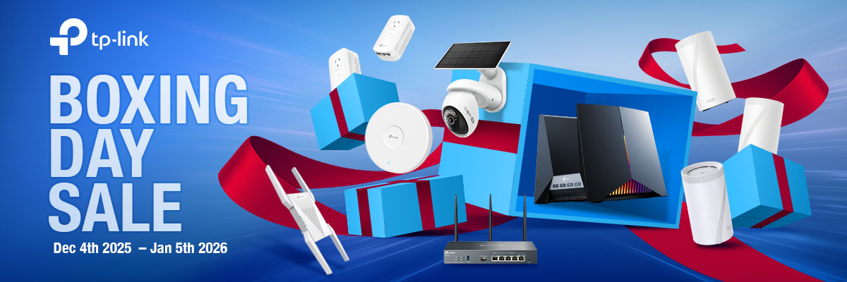 TP-Link Boxing Day Scan Back Promo Dec 2025